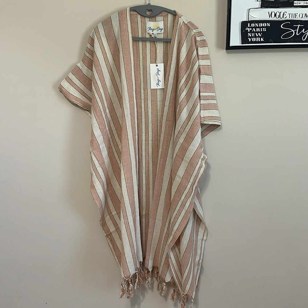 NWT REVOLVE Rays for Days Cococabana Cover Up Coral